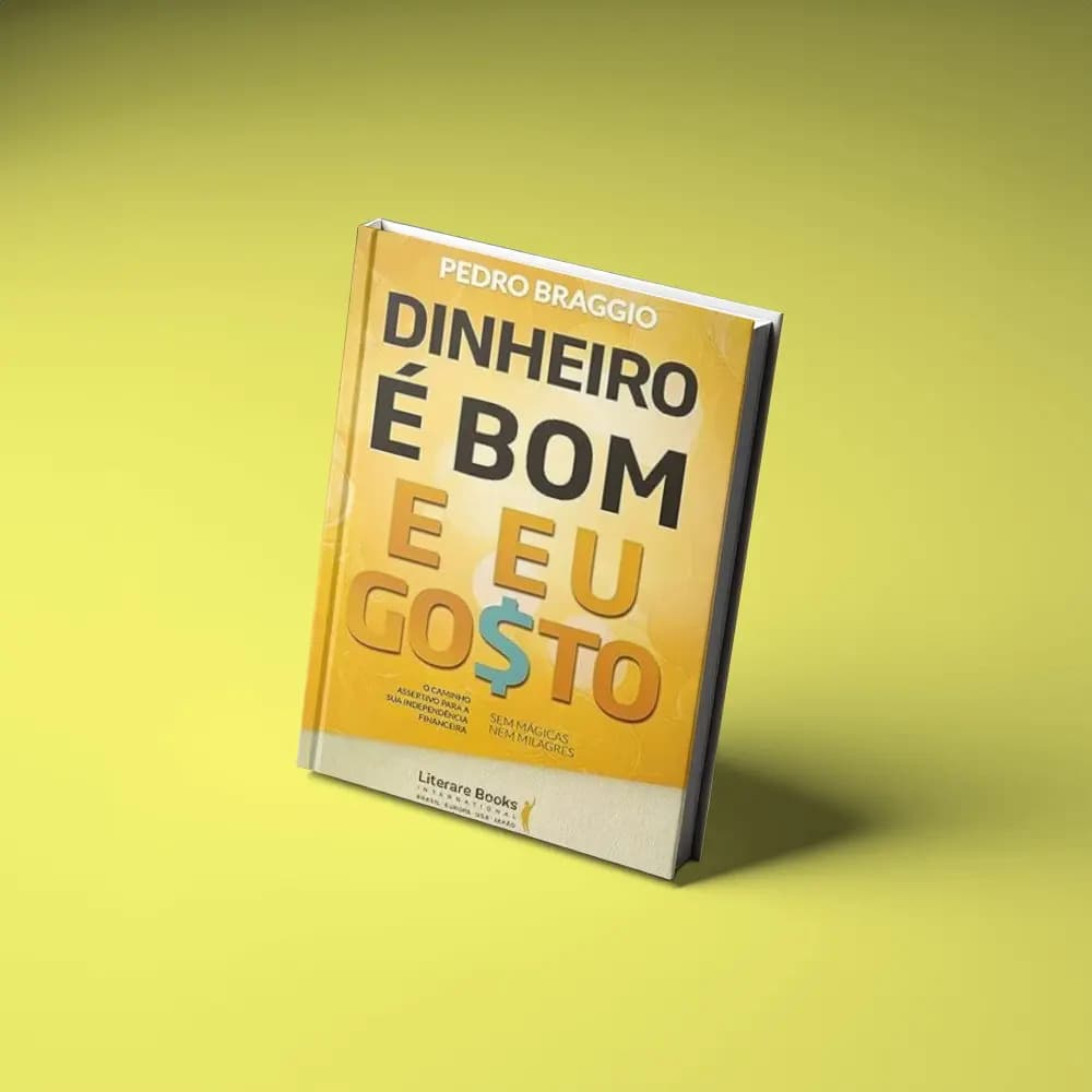 Capa do livro Dinheiro é bom e eu go$to